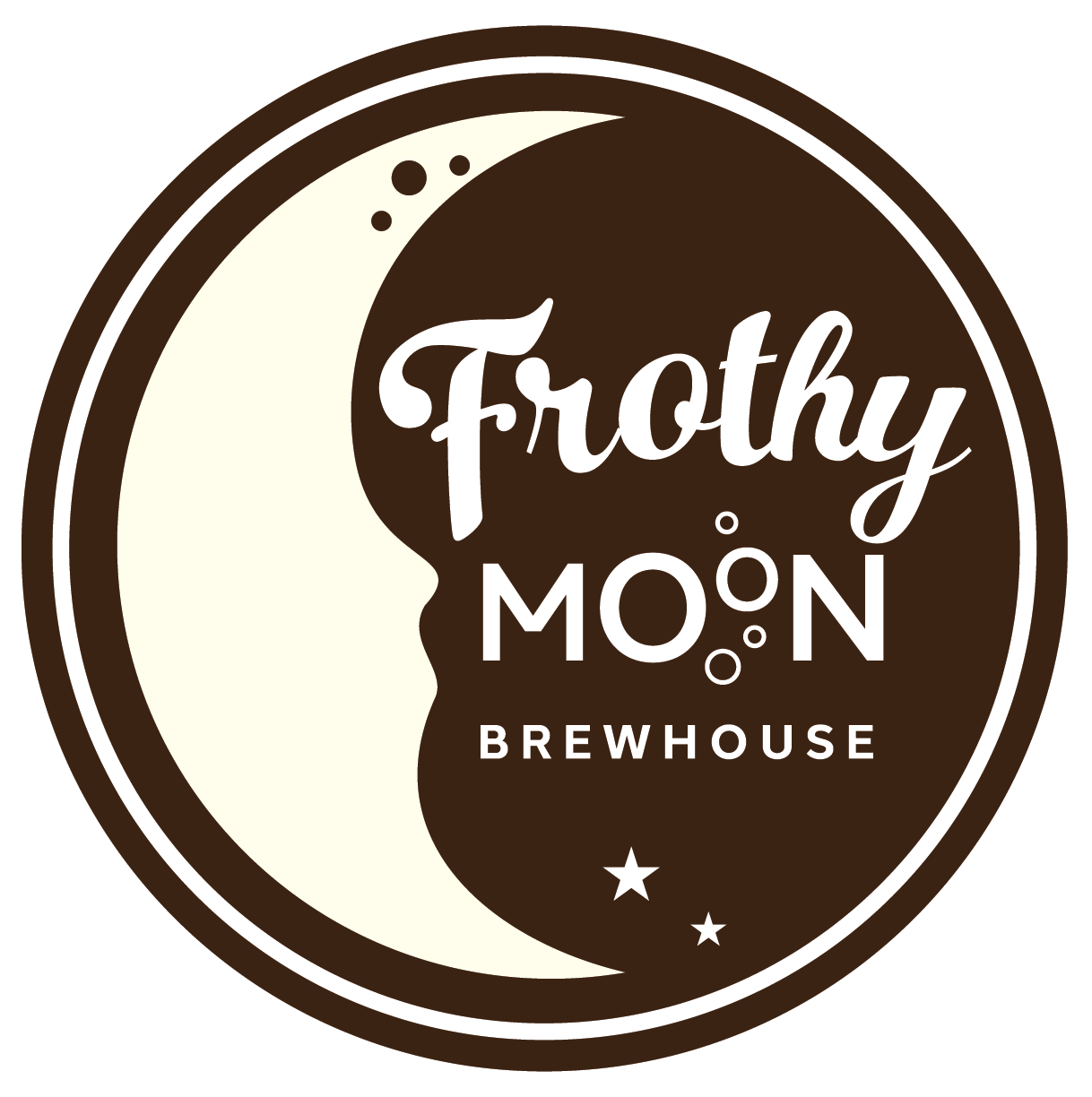 Frothy Moon Brewhouse Logo