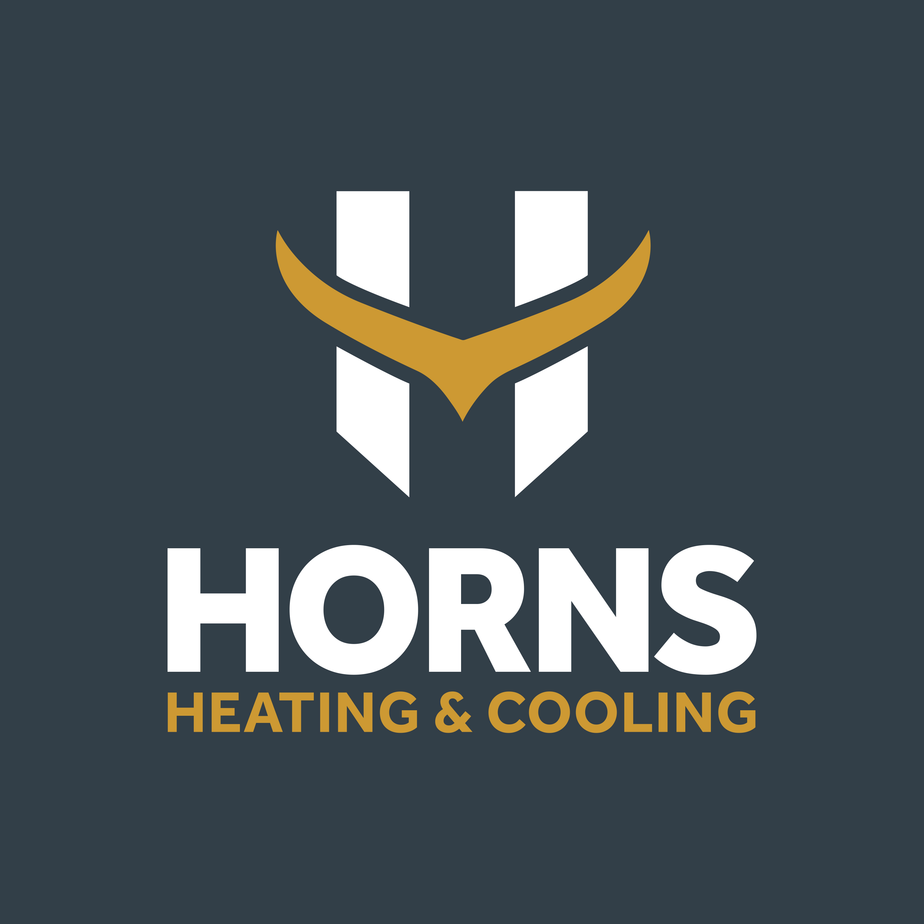 Horns Heating & Cooling Logo