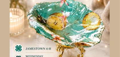 Decoupage Shell Dish Craft Class